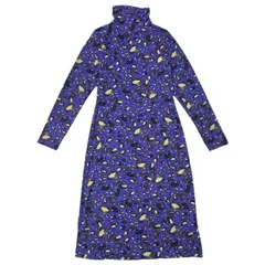 MM6 Maison Margiela(エムエムシックス) 20AW Leopard Priot レオパード タートルネック ワンピース 伸縮 S52CT0571 S パープルのサムネイル