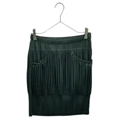 PLEATS PLEASE(プリーツプリーズ) 2008AW Gradient Pleated Skirt グラデーション プリーツ ひざ丈 スカート PP83-JG442 5 グリーンのサムネイル