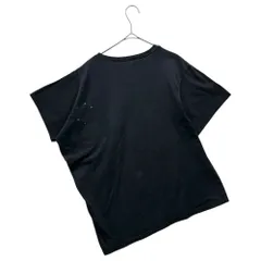 Maison Martin Margiela(メゾン マルタンマルジェラ) 00's Archive アーカイブ アシンメトリー サイドオープン 半袖 Tシャツ XL ネイビー 白タグ 本人期 メンズ着用可のサムネイル