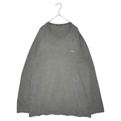 Y's for men(ワイズフォーメン) 90's Vintage one point logo long sleeve T-shirt ヴィンテージ ワンポイントロゴ ロングスリーブ Tシャツ MZ-T02-001 FREE グレー×ホワイトのサムネイル