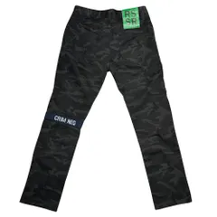RAF SIMONS(ラフシモンズ) 14AW "STERLING RUBY" Camo Skinny Pants スターリング カモ スキニー パンツ 44(XS程度) カーキ×ブラック アーティスト コラボ アーカイブ CRIM NEGのサムネイル
