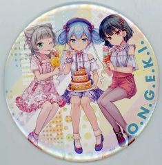 中古】バッジ・ピンズ VanilLa(Crazy Raccoon) 缶バッジ(ホロ) B