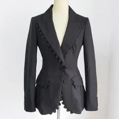 モスキーノ チープアンドシック ☆ コットン ジャケット 38 イタリア製 ブラック MOSCHINO CHEAP & CHICのサムネイル