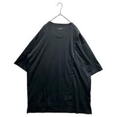 s'yte(サイト) Thin Smooth Jersey Crew Neck Half-Layered S/S T-Shirt 薄手 スムースジャージー クルーネック ハーフレイヤード 半袖Tシャツ  UQ-T03-906 3(L程度) ブラックのサムネイル