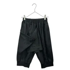 COMME des GARCONS(コムデギャルソン) 90SS 本人期 サイド ポケット ギミック 裾リブ ショーツ personal stage Side pocket gimmick ribbed hem shorts GP-11043S S ブラックのサムネイル