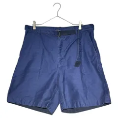 sacai(サカイ) 24SS Moleskin Shorts モールスキン ショーツ 24-03313M 4(XL程度) ネイビー ハーフ ショート パンツのサムネイル