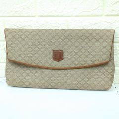 CELINE オールドセリーヌ マカダム柄 ポーチ クラッチ M06 CELINE オールドセリーヌ マカダム柄 ポーチ クラッチ M06 - メルカリ