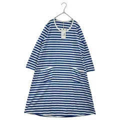 marimekko(マリメッコ) TASARAITA Border Dress タサライタ ボーダー ドレス ワンピース TASARAITA AW-14-995 S ホワイト×ブルーのサムネイル