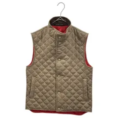MACKINTOSH(マッキントッシュ) Scottish made Quilted Wool Vest スコットランド製 キルティング ウール ベスト 36 ベージュのサムネイル