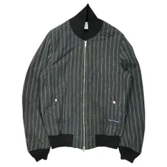 UNDERCOVER(アンダーカバー) 17SS R/CM Reverse felting MA-1 Jacket  レーヨン コットン ミックス 裏縮絨 ボンバー ジャケット UCS4201-1 1 ブラック(フェード感有) インサイドアウト着用可能のサムネイル