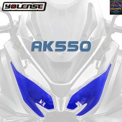 KYMCO AK550 AK 500 2017 - 22 オートバイ用ヘッドライトガード ヘッドライトシールド スクリーン レンズカバー プロテクター