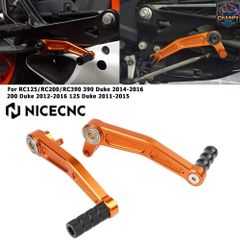 KTM RC 125 200 390 2014-2016 DUKE 200 390 2013-2016 DUKE 125 2011-2015 オートバイ用ブレーキペダルレバー ギアシフトレバー