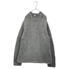 COMME des GARCONS HOMME DEUX(コムデギャルソンオムドゥ) 24AW Low-Gauge Crew-Neck Sweater ローゲージ クルーネック ニット DN-N005 L グレー AD2024のサムネイル