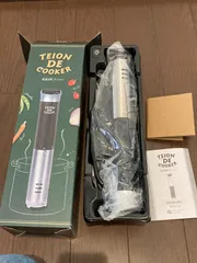 1 / 7 TEION DE COOKER 低温調理器 KMJ-SC-02ーBのサムネイル