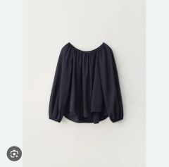 OHOTORO】ribbon balloon blouse sora - メルカリ