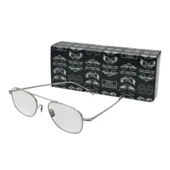EYEVAN 7285(アイヴァン7285) 1005 Metal-Frame Square Panto Glasses メタル フレーム スクエア パント メガネ Mod.1005 52□19-148 シルバー(C.800) 眼鏡 サングラス T-barのサムネイル