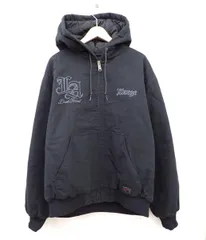 ★8351☆XLARGE エクストララージ PATCHED OLD ENGLISH HOODED WORK JACKET ワークジャケット 101261021002　XLのサムネイル