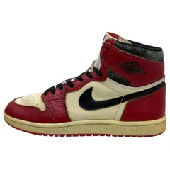 NIKE(ナイキ) 1985 AIR JORDAN 1 ”CHICAGO” エアジョーダン 1 シカゴ オリジナル 850810TH 9 1/2(27.5cm) レッド×ホワイト 1985年製 ヴィンテージ オリジナル ハイカット スニーカーのサムネイル