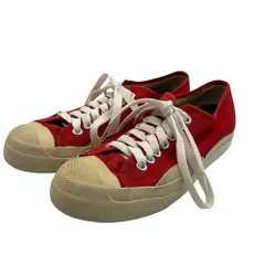 UNDER COVER×FINESSE(アンダーカバー×フィネス) 1999 Canvas low-top sneakers キャンバス ローカット スニーカー 23.5cm レッドのサムネイル
