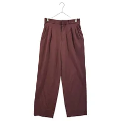 Jean Paul GAULTIER HOMME(ジャンポールゴルチエオム) 90's Vintage 2-Tuck Slacks 90年代 ヴィンテージ 2タック スラックス PJM.PR.JG. 48(M) ボルドーのサムネイル