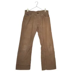 DOLCE&GABBANA(ドルチェ&ガッバーナドルガバ) Back plate corduroy pants バックプレート ロゴ コーデュロイ パンツ G3Y4ED G8368 46(M程度) ブラウンのサムネイル