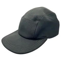 PRADA(プラダ) 00's Logo front pocket jet cap ロゴ フロント ポケット ジェット キャップ L ブラック Y2K テック 帽子のサムネイル