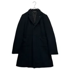 COMME des GARCONS(コムデギャルソン) 10AW Wool Nylon Hook Button Melton Jacket ウール ナイロン フックボタン メルトン ジャケット GF-J071 S ブラック AD2010のサムネイル