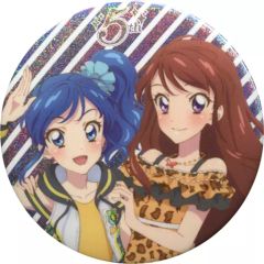 中古】バッジ・ピンズ(キャラクター) 霧矢あおい＆紫吹蘭 「アイカツ