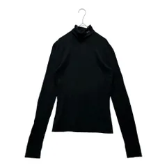 CALVIN KLEIN 205W39NYC(カルバンクライン) Turtleneck Cotton Knit Top タートルネック コットン カットソー 2053421 XS ブラックのサムネイル