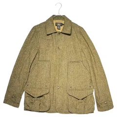 RRL(ダブルアールエル) Herringbone wool hunting jacket ウール ハンティング ジャケット 3 ブラウン ツイードのサムネイル