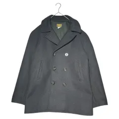 RRL(ダブルアールエル) Inside Eagle Embroidery Melton Peacoat 内側 イーグル 刺繍 メルトン ピーコート XL ブラック Pコートのサムネイル