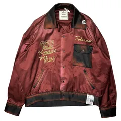 Maison MIHARA YASUHIRO(メゾンミハラヤスヒロ) 23AW CAR CLUB JACKET サテン カークラブ ジャケット J11BL062 46 ボルドーのサムネイル
