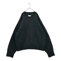 stein(シュタイン) 22AW EX FINE LAMBS CREW NECK KNIT LS ラム  ウール クルーネック ニット ST.449 S チャコールグレーのサムネイル