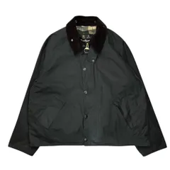 Barbour(バブアー) 23AW Transport Waxed Cotton Short Jacket トランスポート ワックス コットン ショート　ジャケット 232MWX1678 38(M程度) セージグリーンのサムネイル