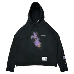 Maison MIHARA YASUHIRO(メゾンミハラヤスヒロ) 23SS Graphic Print Hoodie グラフィック プリント プルオーバー パーカー A10HD722 48 ブラックのサムネイル