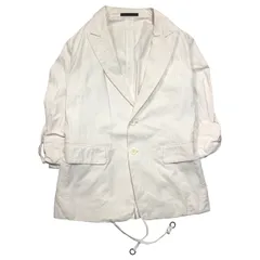 Y's for men(ワイズフォーメン) 90's ~ 00's cotton bondage jacket コットン ボンテージ ジャケット SIZE 1(S~M程度) オフホワイトのサムネイル