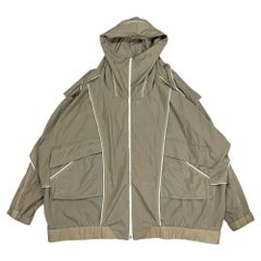 BALMUNG 重ねリブハイネックビッグパーカー ジャケット M 23AW - メルカリ