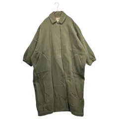 Y's(ワイズ) 70's Wool Melton Wide Stand Collar Coat ウール メルトン ワイド ステンカラー コート 9(M程度) オリーブ 70年代 ヴィンテージ アーカイブのサムネイル