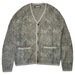 NEIGHBORHOOD(ネイバーフッド) 20AW MOHAIR CARDIGAN / NA-KNIT.LS モヘア カーディガン 202FUNH-KNM05 M グレーのサムネイル