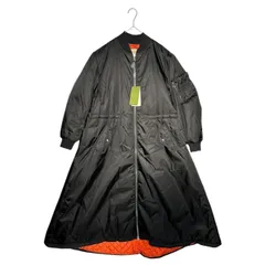 GUCCI(グッチ) Cruise 2024/25 collection MA-1 Flared Padded Coat フレア パテッド ロング コート 771448 40(L程度)メンズ着用可能 ブラック オーバーサイズ コレクションアイテムのサムネイル