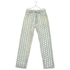 MAISON MARGIELA(メゾンマルジェラ) 2020 Destroyed denim pants デストイド デニム パンツ S51LA0127 38(M) ライトインディゴのサムネイル