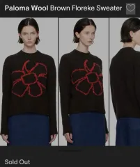 パロマウール FLO KNITTED アウター ニット セーターのサムネイル