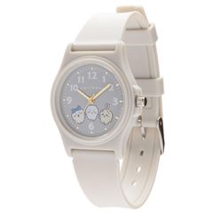 【Popular Item】Collection of Gray PVC Analog Watches by Chiikawa CKW001-4 - Women's Wristwatch by Fieldwork
