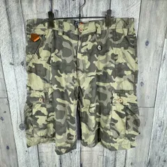 AKDMKS akademiks AKADEMIKS アカデミクス 迷彩 CAMO カモフラ コットン ショート カーゴパンツ ショーツ メンズ 40 サイズのサムネイル