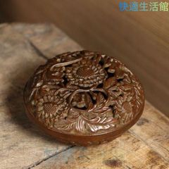 インク箱 印泥箱 文房具 銅製 置物 - メルカリ
