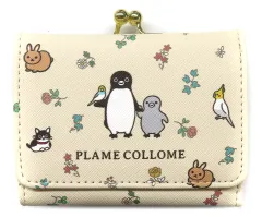 【中古】雑貨 Suicaのペンギン＆子ペンギン プレミィコロミィオリジナル柄 がま口ミニ財布(総柄) JR東日本グッズのサムネイル