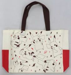 [Used] Pikachu Premium Side Pocket Tote Bag ~Pikachu & Eevee~ "Pokémon"