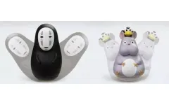【中古】雑貨 カオナシ＆坊ネズミ たのしくゆらゆら おきあがりこぼし(2個セット) 「千と千尋の神隠し」のサムネイル