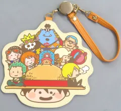 【中古】財布・パスケース 麦わら海賊団 パスケース 「ワンピース YURUTTO ONE PIECE」