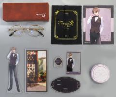 中古】グッズセット 加賀美ハヤトモデル コラボレーション眼鏡+グッズ
